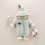 新生児服 カバーオール 着ぐるみ ベビー 外出服 長袖 冬 厚手 防寒 可愛い 男の子 女の子 出産祝い