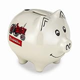 ポリレジンFarmallトラクターロゴ貯金箱