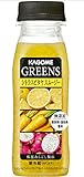 カゴメ グリーンズ シトラスピタヤスムージー 210ml X12本　クール便