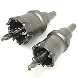 RedBeryl 選べる 超硬 ホールソー セット 21mm 27mm 32mm 42mm 53mm (27mm 32mm)