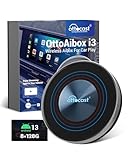 【BMW完全専用｜他車種非対応】オットキャスト OTTOCAST OttoAibox i3 CarPlay AIボックス (Android 13搭載 8+128GB) BMW無線CarPlay/iDrive連動 YouTube/Netflix/ABEMA車内視聴 高精度GPS&音声操作 BMW純正シ