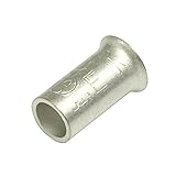 ニチフ E-小（5.5）【100個入り】　銅線用裸圧着スリーブ（E形) リングスリーブ