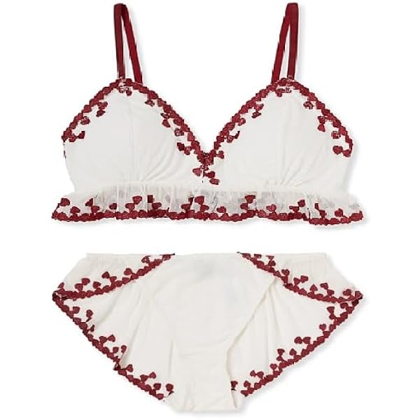 Amazon | [ジェラート ピケ] アイス柄ワッフルブラ＆ショーツセット