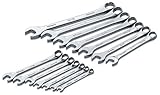 SK 86222 SuperKrome 14 Piece 12 Point 6-Millimeter to 19-Millimeter Combination Wrench Set [並行輸入品]