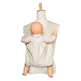 tacmamy(タックマミー) 抱っこひも 綿100％ シンプル無地 日本製 (LL, ライトベージュ)