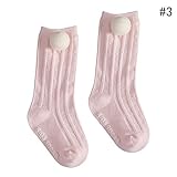 トトハウス(TOTO HOUSE) 靴下　幼児用　ベビー 　キッズ　子供 長筒 ソックス　柔らかい　女の子　男の子　 (M, 3)