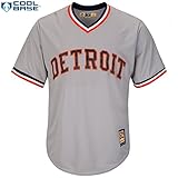 デトロイトタイガースMLBメンズCool Base Cooperstownプルオーバージャージー( XLサイズ)