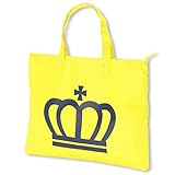 ベビードール ネームタグ付 王冠レッスンバッグ キッズ ベビー イエロー