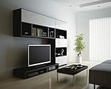 大建工業 収納 MiSEL LIVING PLAN5  開口2200mm FLK-PS005LH1 ルミホワイト/ブラック 幅2200×奥行470（320）×高さ1655mm スタイリッシュ ファニチ