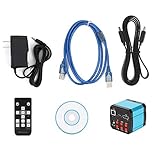 デジタル顕微鏡 USB顕微鏡カメラビデオ 画像とビデオ KP-2307V 21MP HDMI Cマウント 顕微鏡カメラ レンズコネクターC/CS 7倍デジタルズーム カメラセンサー 設定調節可能 実験室 産業生産用