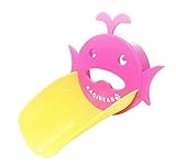 [ピンククジラ]素敵な漫画の蛇口のエクステンダーシンクは、子供のためのエクステンダーをシンク