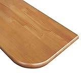 ムク集成材カウンター　ダイネットカウンター　30×300×3000　ウレタン塗装仕上げ　ブラウン