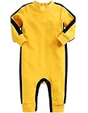 [Vaenait Baby]100%綿ベビー服男女兼用ロンパース肌着ボディスーツカバーオール Kung-fu Romper S