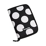 【お徳用 2 セット】 Hanna Hula(ハンナフラ) マルチケースM ブラックドット×2セット