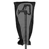 TeFuAnAn 2個セット 蛇口カバー　 保護カバー 水栓　 ホース保護　 冬用　 户外 凍結防止　 防水 オックスフォー生地　 ブラック