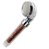 ETShine LEDシャワーヘッド、発光色ハンドヘルド加スパシャワーヘッド、塩素除去カートリッジ、 消臭、 抗菌、 浄水、 節水