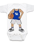 Kentucky Wildcats Heads Up 。バスケットボールBaby Onesie