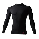 SOWA 長袖サポートハイネックシャツ ブラック Mサイズ 50608