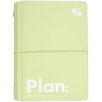 Amazon.co.jp: Planwith システム手帳 A7 ミニバインダー 6穴 ポケット
