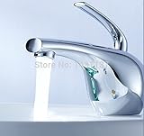 51BuyWorld トップクオリティの蛇口 真鍮素材シングルレバーお湯とバスルームのシンクの蛇口の蛇口 キッチンバスルームのための使用ホーム屋外ガーデンウォータールーム