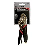 Sheffield 58519 5 Inch Quick Release Curved Jaw Locking Pliers [並行輸入品]