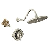 Moen KSWA-P-TS312BN Waterhill 10-Inch Rainshower, Brushed Nickel [並行輸入品]