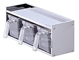 パール金属 調味料 ラック ストッカー 3個付 ステンレス メイドインジャパン 日本製 HB-1779