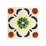 【ノーブランド品】[3月下旬頃～]メキシカンタイル10ｃｍ角6枚セットR6029