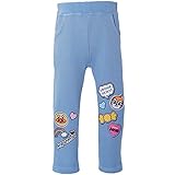 2017年 秋冬 アンパンマンガール ニットデニム シャギー ロング丈パンツ Anpanman Girl サックス◇80cm