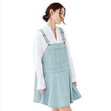 抗放射線マタニティ服トップBaby Mom保護シールドデニムブルードレス US サイズ: XL カラー: ブルー
