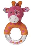 Mary Meyer Jasmine 5 Ring Rattle, Giraffe by Mary Meyer