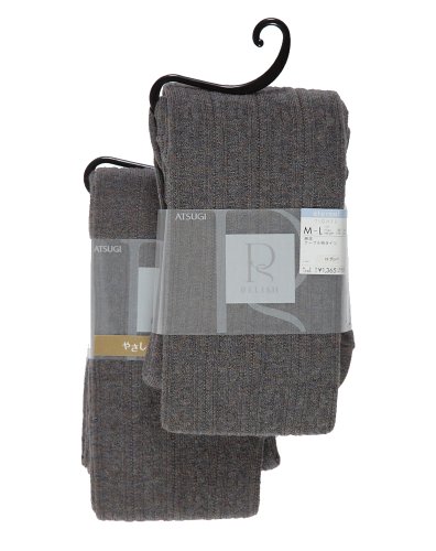 (アツギ)ATSUGI RELISH eternal 綿混 ケーブル柄 <2足組>