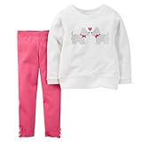 カーターズ Carter's ベビー 長袖 トップス & レギンス セット 春秋 2-Piece Pullover & Legging Set 9M (67-72cm) [並行輸入品]