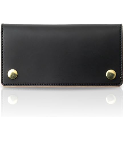 Amazon.co.jp: クロムエクセル トラッカーウォレット 黒 茶心 3