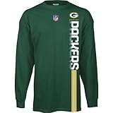 リーボックグリーンベイPackersサイドライン電源左長袖Tシャツ S グリーン