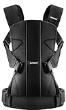 BABYBJORN Baby Carrier One - Black, Cotton Mix [並行輸入品]