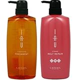 ルベル IAU イオ クレンジング フレッシュメント（シャンプー）600ml＆イオ クリーム メルトリペア トリートメント600ml
