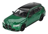 MINI GT 1/64 BMW M3 コンペティション ツーリング アイルオブマングリーンメタリック (右ハンドル) 完成品