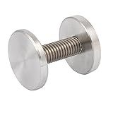 uxcell ミラースクリューネイルセット 家具アクセサリー フィッティング部 ステンレススチール