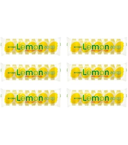Amazon | ミヨシレモンソープ 45GX8P | MIYOSHI | 固形せっけん 通販