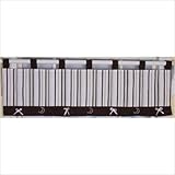 GEENNY Window Valance For Boutique Pink Brown Moon & Star 13 PCS Crib Bedding Set by GEENNY [並行輸入品]