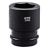 KTC(ケーテーシー) 25.4mm (1インチ) インパクトレンチ ソケット (標準) 22mm ピン・リング付 BP8-22P