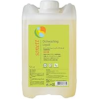 ソネット SONETT 食器用洗剤 オーガニック レモングラス ナチュラルウォッシュアップリキッド 詰替え 5L