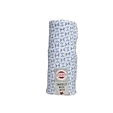 Lodger Scandinavian Print Swaddler (Blue) by Lodger