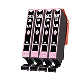 EPSON用 エプソン用 SAT 互換インク サツマイモ SAT-LMライトマゼンタ 4本セット対応機種:EP-815A EP-814A EP-813A EP-812A EP-715A EP-714A EP-713A EP-712A 【増量版/残量表示/個包装】