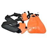SHINA 草刈機 刈払機 ハーネス ダブル ショルダーハーネス ストラップ トリマーストラップ トリマーハーネスストラップ 芝刈り機ナイロンベルト