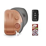 ONKYO オンキョー 補聴器 耳あな型 デジタル補聴器 OHS-D31 ネクセル空気電池（PR41）セット 軽度から中度難聴用 (左耳用)