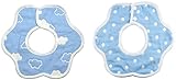 VERTEX STYLE スタイ よだれかけ 360° ガーゼ 6重 2枚セット (Aセット)