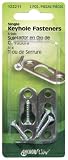 Hillman Fasteners 2pksgl LD KeyholeHanger ( 10個パック)フック壁