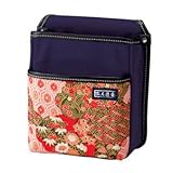 職人道楽 腰袋 ちりめん柄 赤色 釘袋 ツールバック